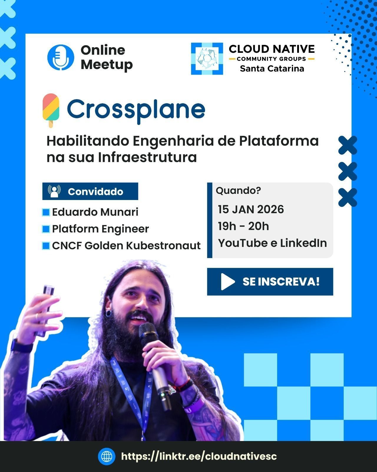 Featured image for 7º Meetup Online - Cloud Native Santa Catarina
